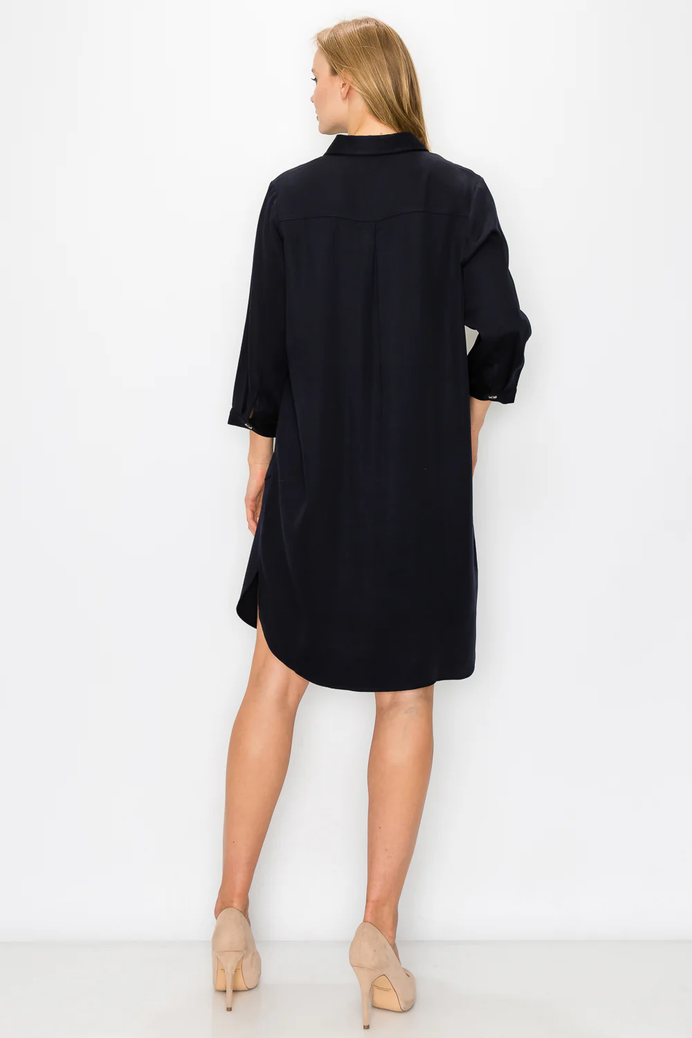 Taylor Tencel Shirt Tunic Dress - Image 11