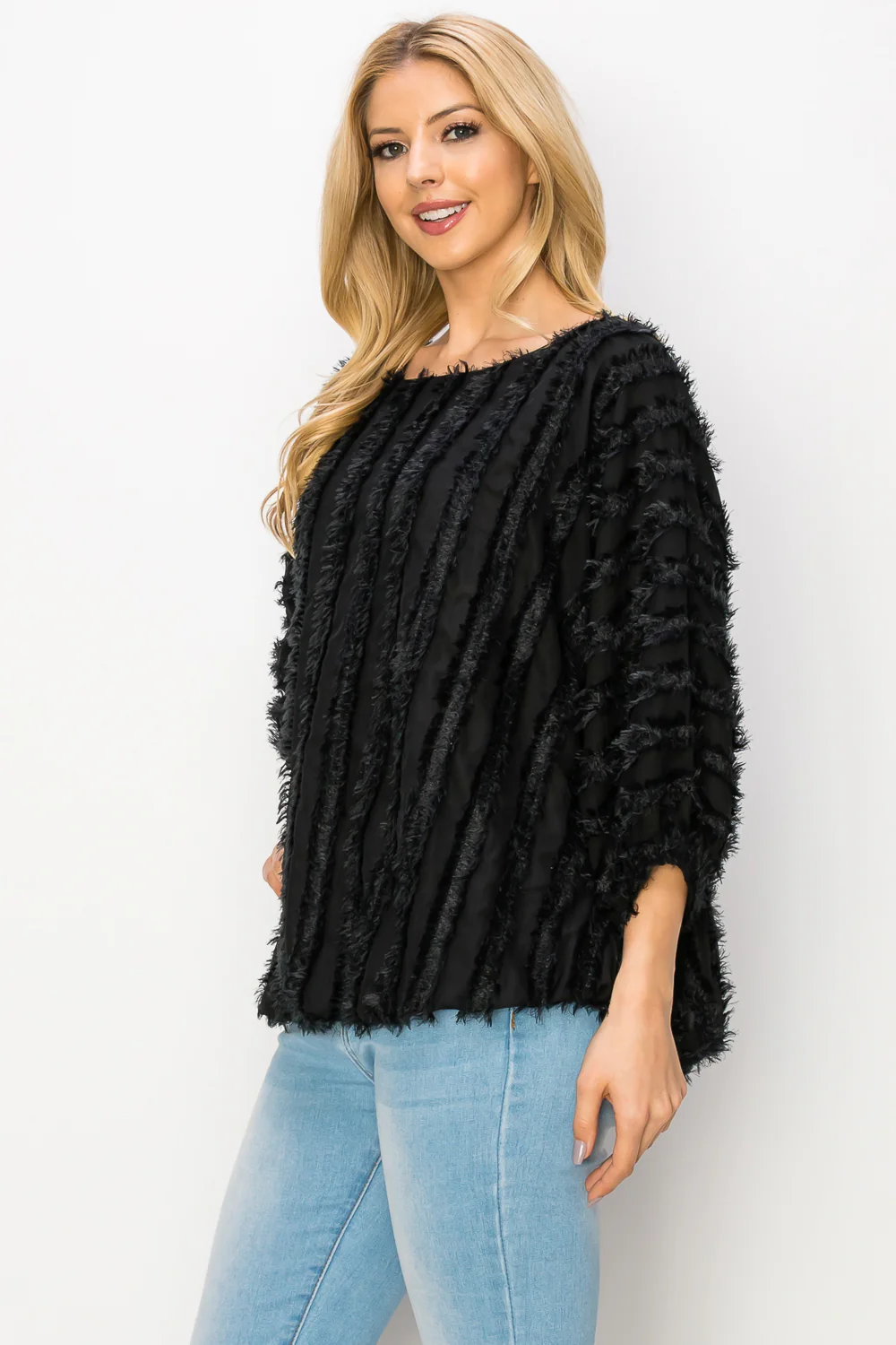 Winona Woven Feathered Top - Image 7