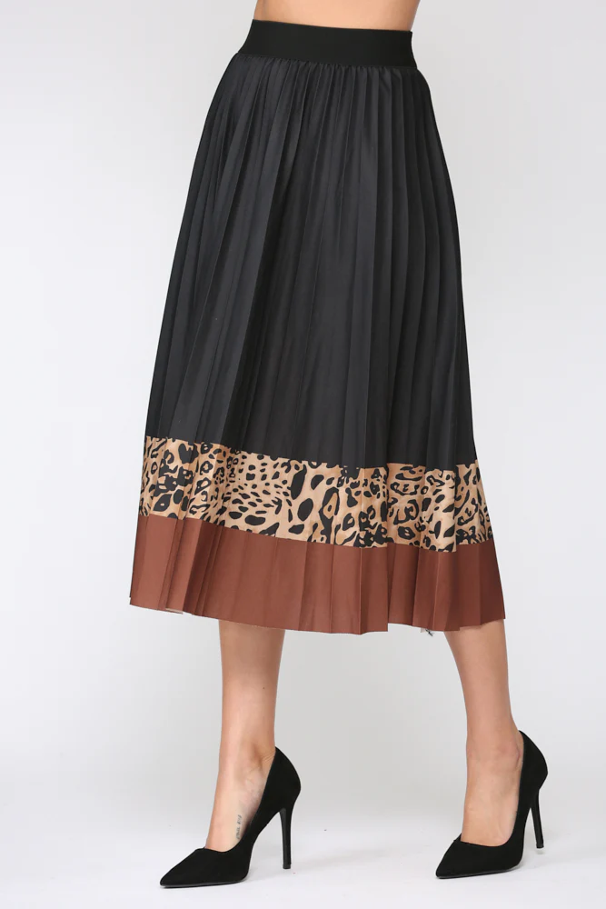 Winsley Animal Print Skirt - Image 4