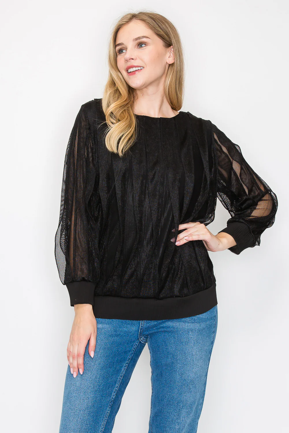 Wynette Woven Ruffled Top - Image 3