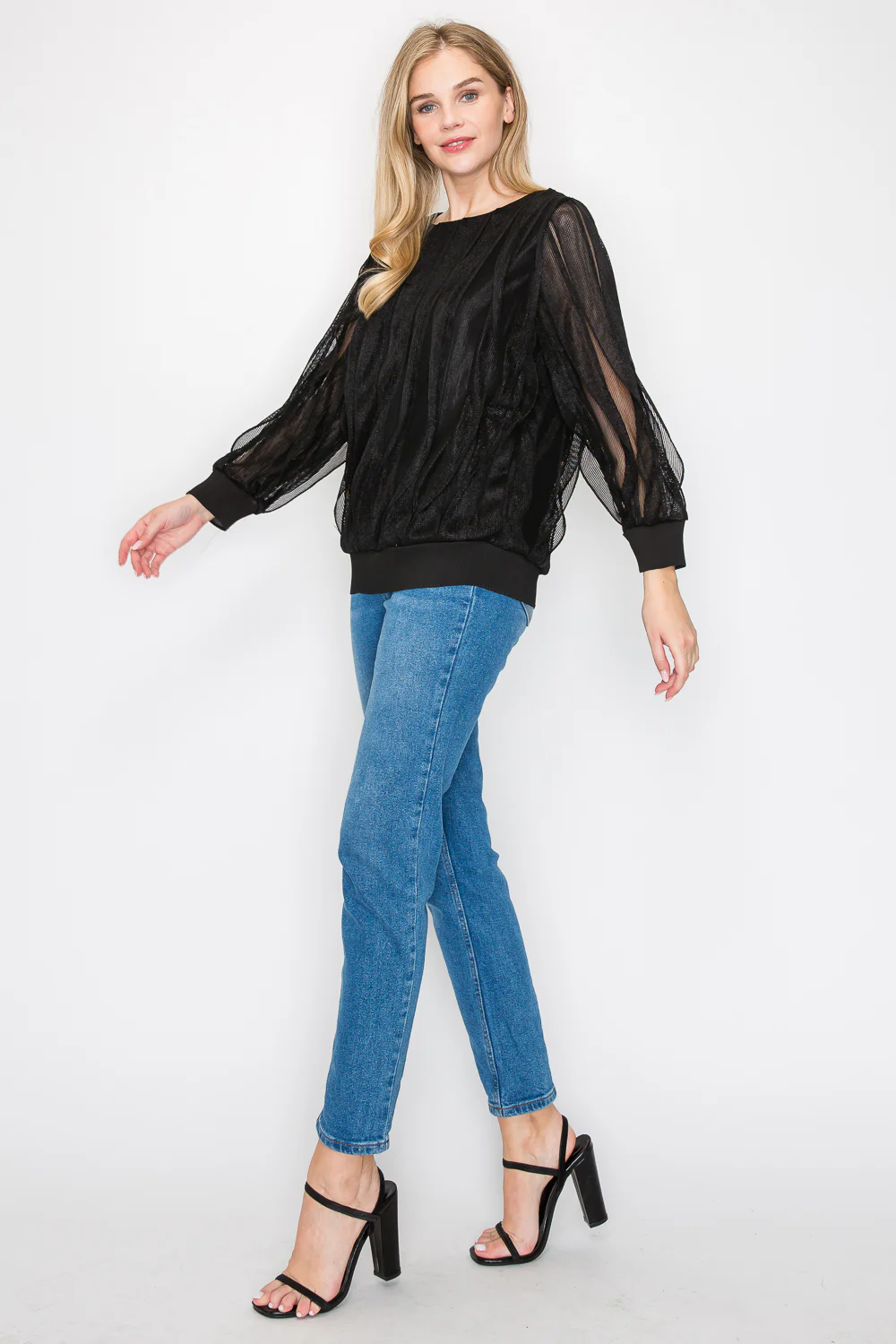 Wynette Woven Ruffled Top - Image 5