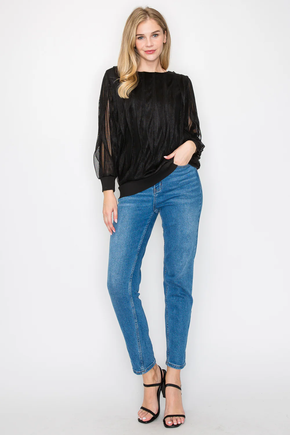 Wynette Woven Ruffled Top - Image 6